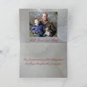 クリスマストナカードバイジャンツ シーズンカード (内部)