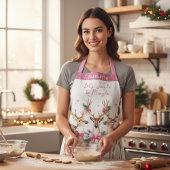 クリスマストナディアジングルパーソナライズされたング エプロン