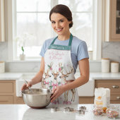 クリスマストナディアジングルパーソナライズされたング エプロン