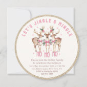 クリスマストナディアジングル&ミングルフェスティバルパーティー 招待状 (正面)