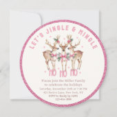 クリスマストナディアジングル&ミングルフェスティバルパーティー 招待状 (正面)