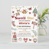 クリスマストナディアスウィートワン誕生日パーティー 招待状 (スタンド正面)