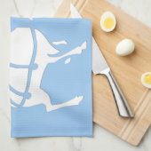 クリスマストナディアタオルカスタムホリデーティータオル キッチンタオル (四つ折り)