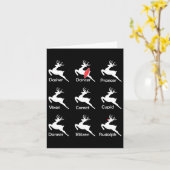 クリスマストナディアダンサーBallet Ballerina Dance T カード (黄色い花)