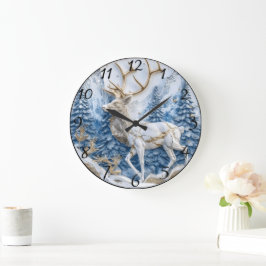 クリスマストナディアデライトデコル ラージ壁時計