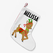 クリスマストナディアドー スモールクリスマスストッキング (正面 (吊り時))