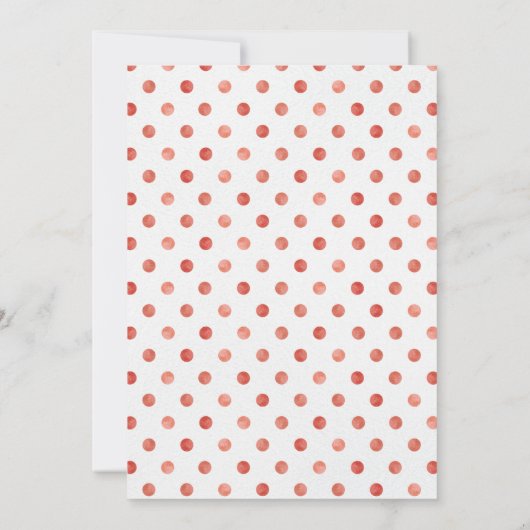 クリスマストナディアファースト誕生日 招待状 (裏面)