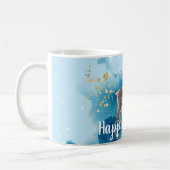 クリスマストナディアブルースプラッシュ コーヒーマグカップ (左)