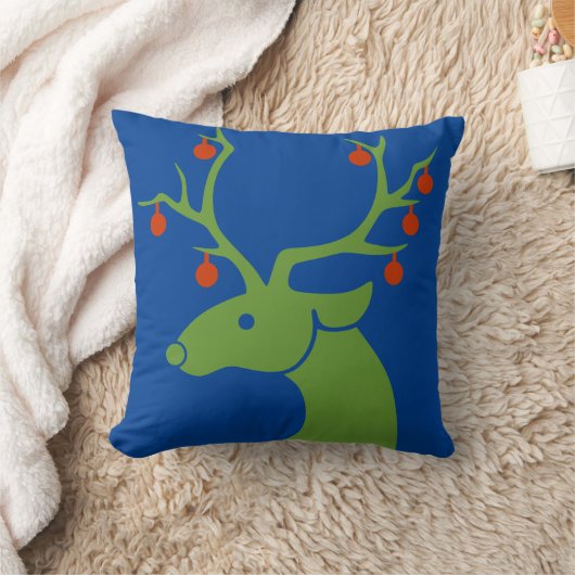 クリスマストナディアホリデーカスタマイズピロー クッション (ブランケット)