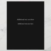 クリスマストナディアホリデーパーティーイベントフライヤー チラシ (裏面)