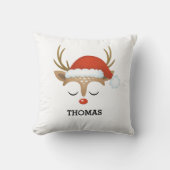 クリスマストナディアモノグラム装飾用クッション クッション (正面)
