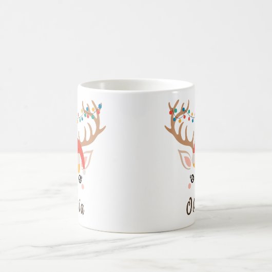 クリスマストナディア顔マグ コーヒーマグカップ (中央)