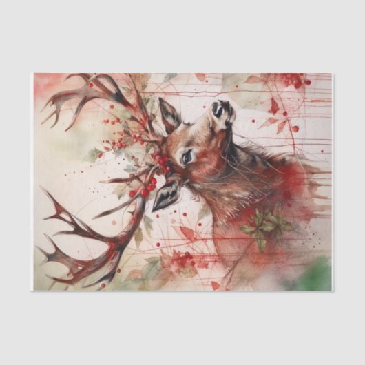 クリスマストナディデクページ紙 薄葉紙 (正面)