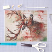 クリスマストナディデクページ紙 薄葉紙 (クラフト)