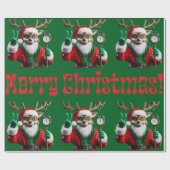 クリスマストナディラッピング紙 ラッピングペーパー (フラット)