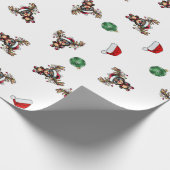 クリスマストナディラッピング紙 ラッピングペーパー (角)