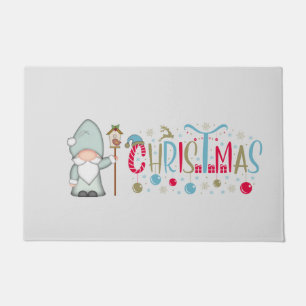 クリスマストムテグノーム ドアマット