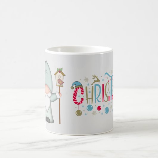 クリスマストメンテ格言 コーヒーマグカップ (中央)