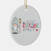 クリスマストメンテ格言 セラミックオーナメント (右)