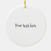 クリスマストメンテ格言 セラミックオーナメント (裏面)