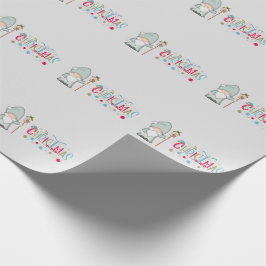 クリスマストメンテ格言 ラッピングペーパー