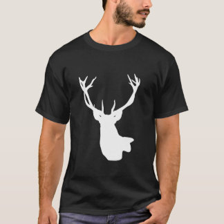 クリスマストラインハンター鹿肉狩りトナカイ Tシャツ