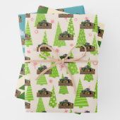 クリスマストラクターファーム機器 ラッピングペーパーシート (インサイチュ)