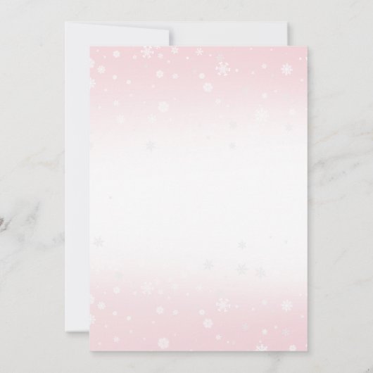 クリスマストラックああ何おもしろい誕生日パーティー 招待状 (裏面)