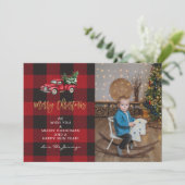 クリスマストラックとバファロー+チェックの写真V (スタンド正面)