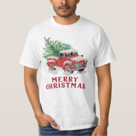 クリスマストラックのTシャツ Tシャツ