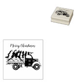 クリスマストラックスタンプ ラバースタンプ (押印)