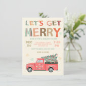 クリスマストラックメリーツリーをゲットしよう 招待状 (スタンド正面)