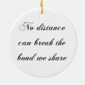 クリスマストラックルートホリデードライビングフェスティバルジュール セラミックオーナメント (裏面)