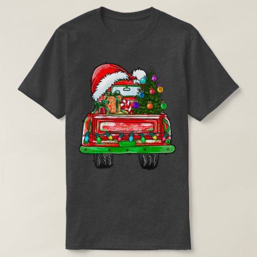 クリスマストラック1 Tシャツ (デザイン正面)