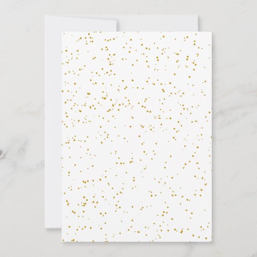 クリスマストラック1st誕生日パーティー招待状 招待状 (裏面)