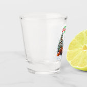 クリスマストラック ショットグラス (左)