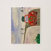 クリスマストラック ジグソーパズル (縦)