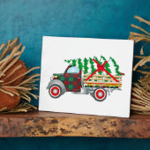 クリスマストラック フォトプラーク (側面)