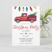 クリスマストラック&ライトクリスマスパーティー 招待状 (スタンド正面)