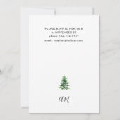 クリスマストラック&ライトクリスマスパーティー 招待状 (裏面)