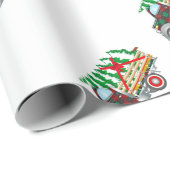 クリスマストラック ラッピングペーパー (ロールコーナー)