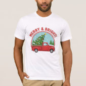 クリスマストラックTシャツ Tシャツ (正面)