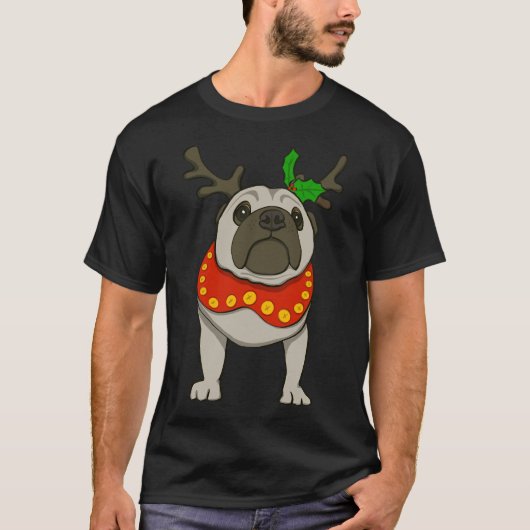 クリスマストラパグクラシック883 Tシャツ (正面)