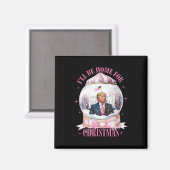 クリスマストランプおもしろいコケットSnの家 マグネット (正面/裏面)