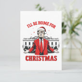 クリスマストランプが勝った成長のために家に帰る サンキューカード (スタンド正面)