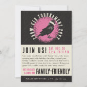 クリスマストランプのポーカーとゲームナイトクロウ招待状 招待状 (正面)