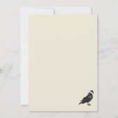 クリスマストランプのポーカーとゲームナイトクロウ招待状 招待状 (裏面)