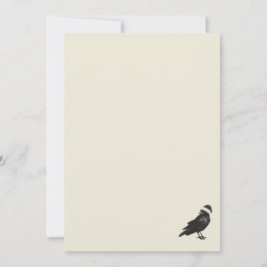 クリスマストランプのポーカーとゲームナイトクロウ招待状 招待状 (裏面)