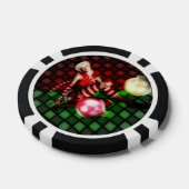 クリスマストランプのポーカーチップ ポーカーチップ (シングル)