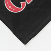 クリスマストランプサンタ・セルフィーWhitの家に行く フリースブランケット (角)